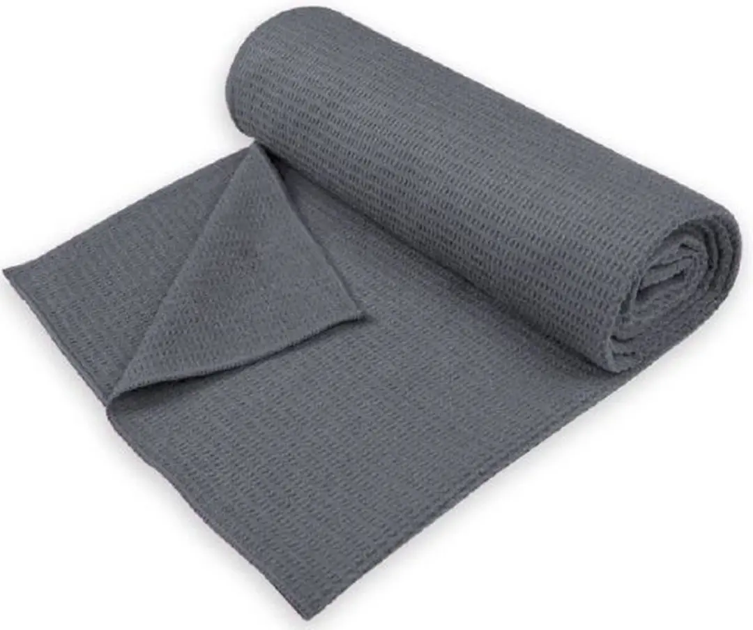 Avento Yogahanddoek Grijs - Anti-Slip & Absorberend