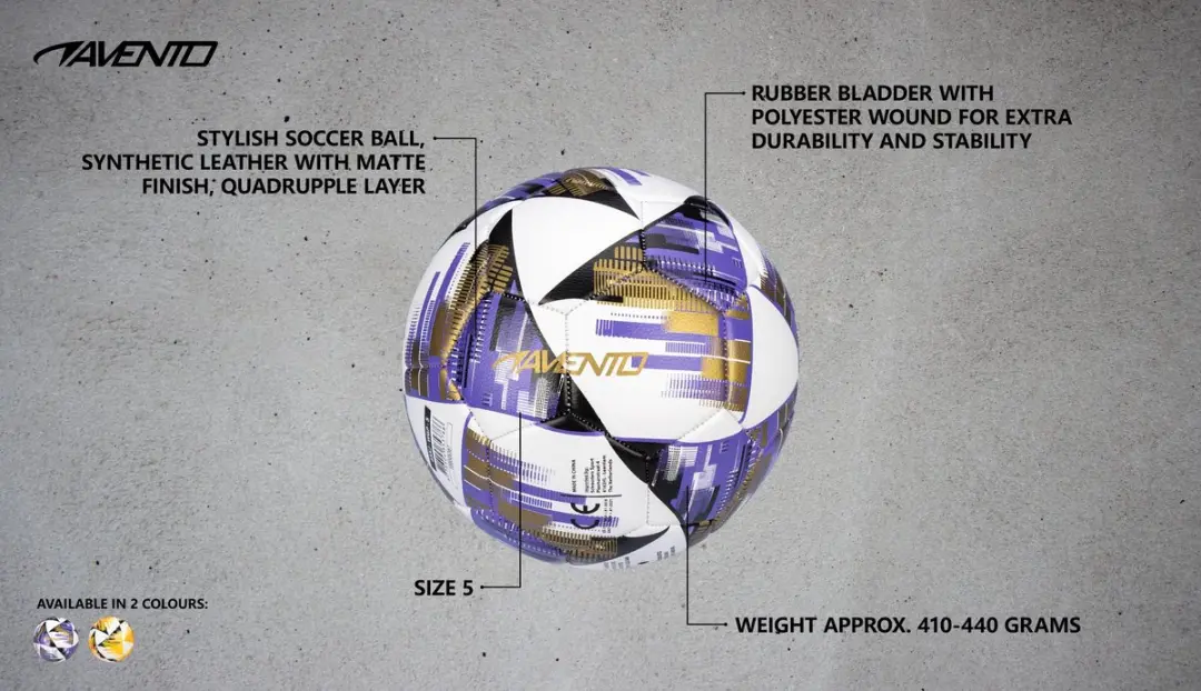 Avento Urbanizer Voetbal Maat 5 - Oranje/Zwart