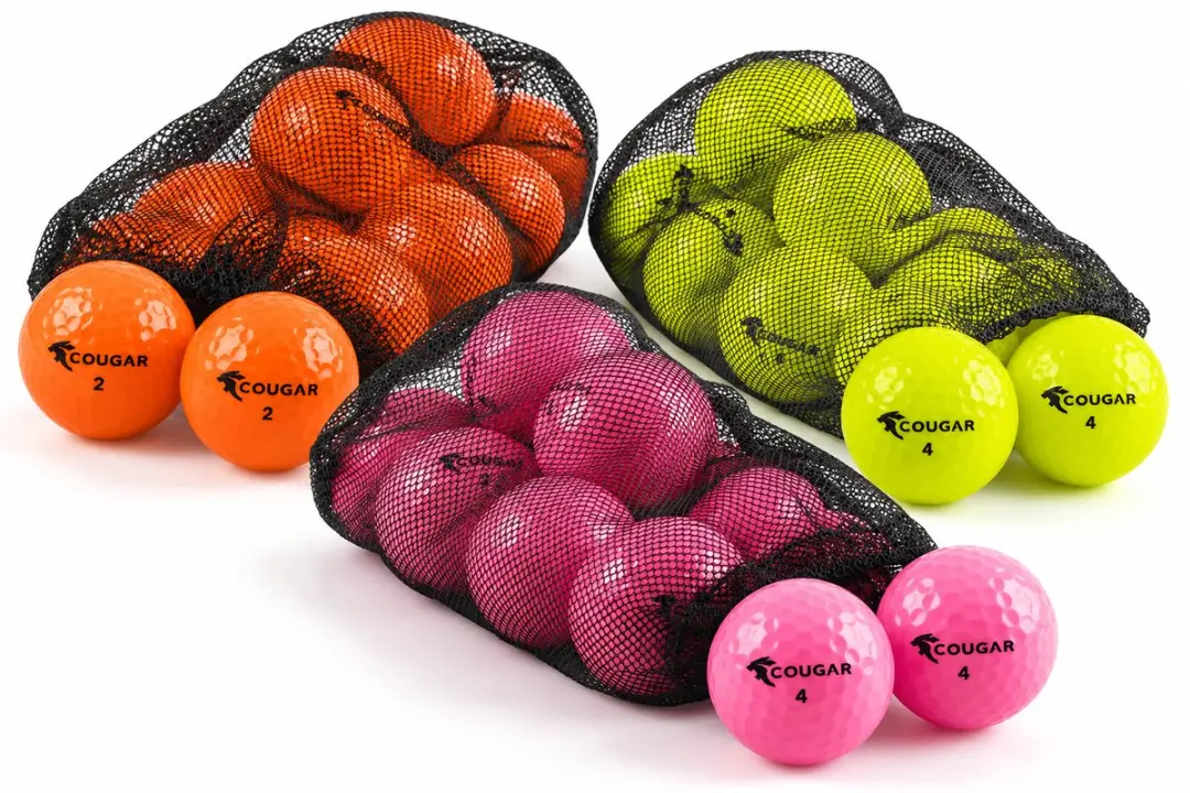 Spalding 36 Gekleurde Golfballen Assortiment