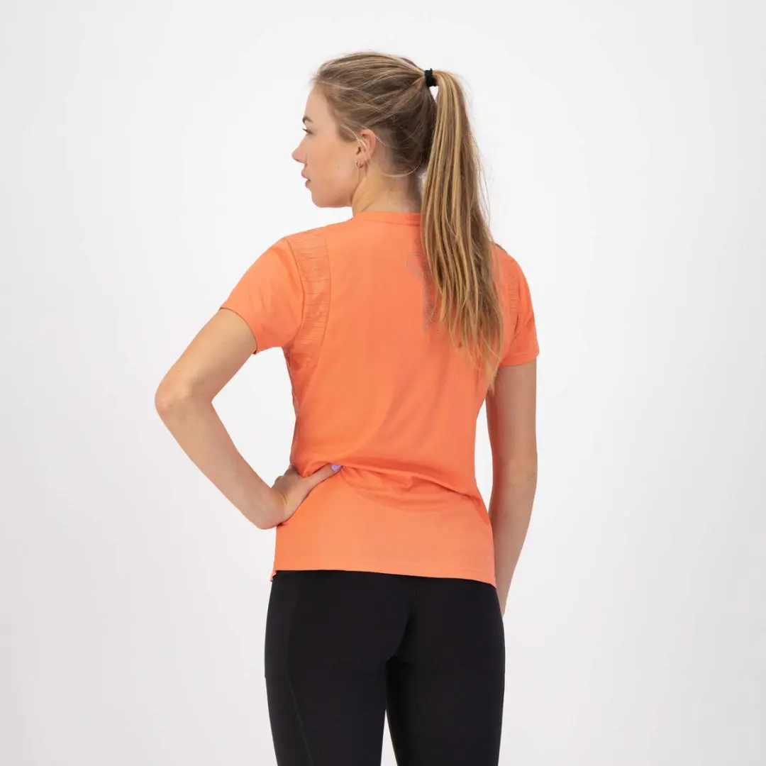 Rogelli Core Dames Hardloopshirt Korte mouw S - Koraal - afbeelding 6 van 6