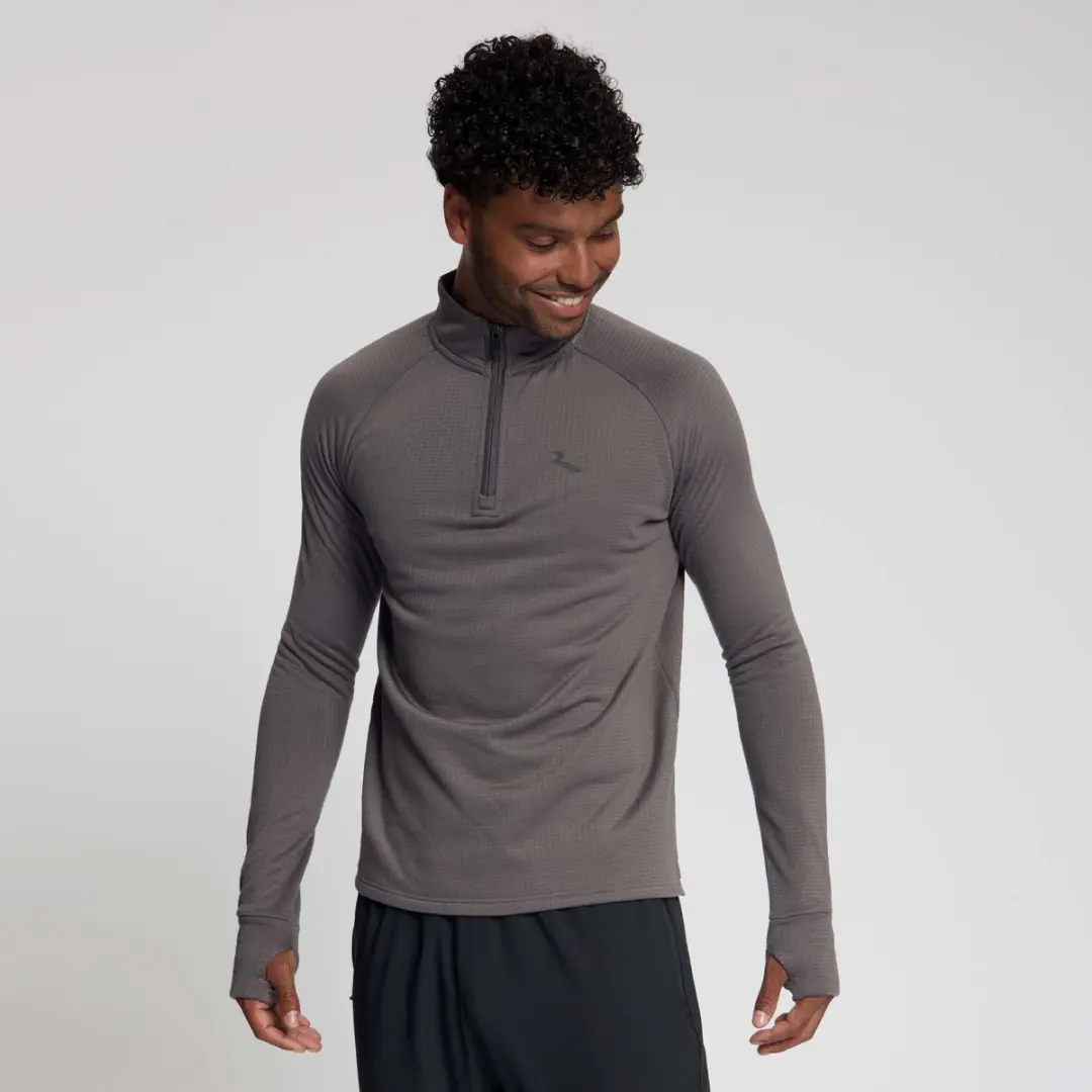 Rogelli Essential Heren Hardloopshirt Lange Mouw