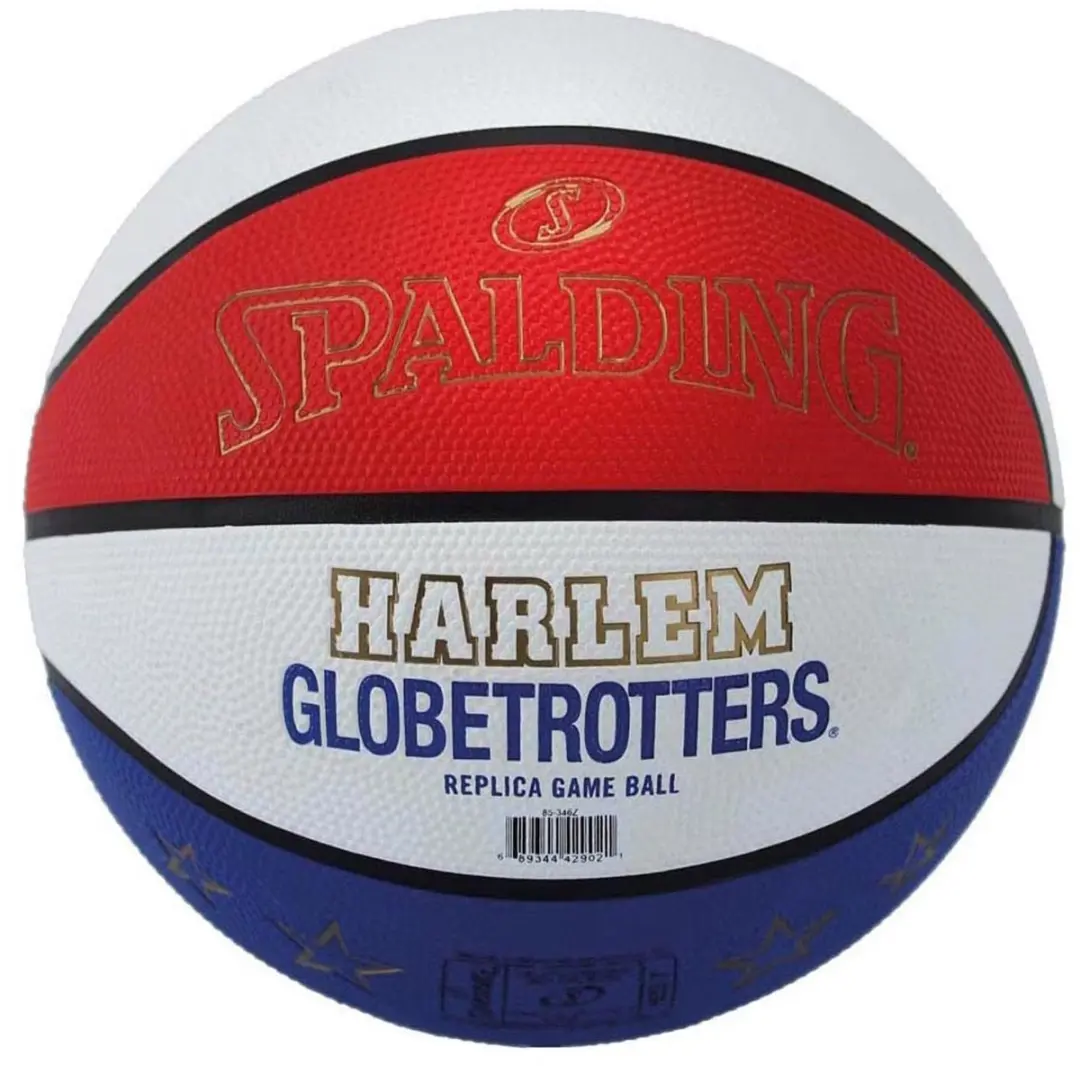 Spalding Harlem Globetrotter Sz7 Basketbal - Rood/Wit/Blauw - afbeelding 4 van 4