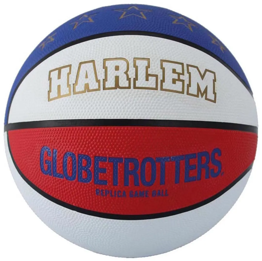 Spalding Harlem Globetrotter Sz7 Rubber Basketbal