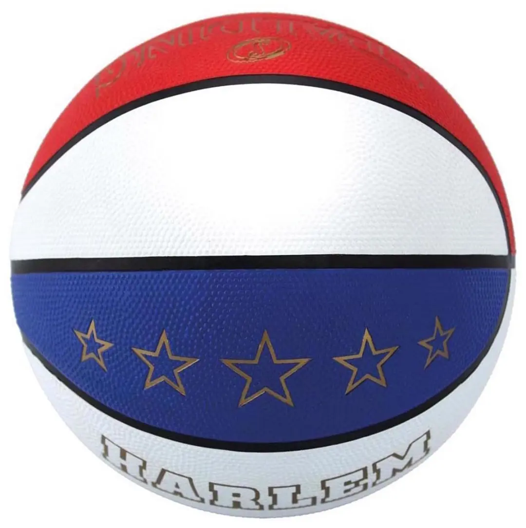 Spalding Harlem Globetrotter Sz7 Basketbal - Rood/Wit/Blauw - afbeelding 3 van 4