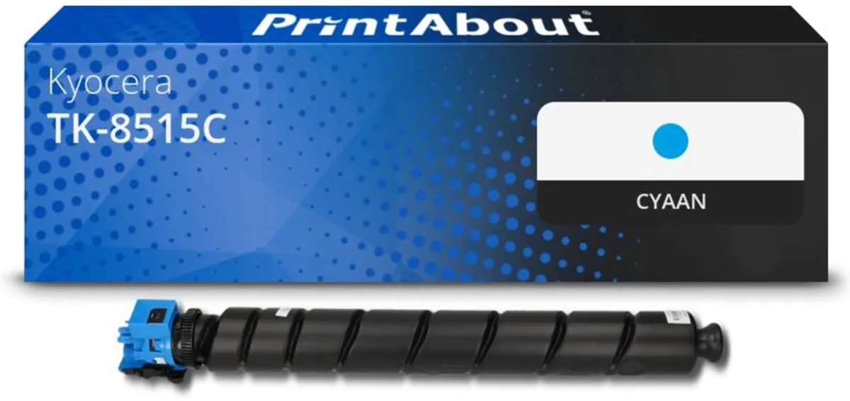 PrintAbout Kyocera TK-8515C-PA Toner - Cyaan
