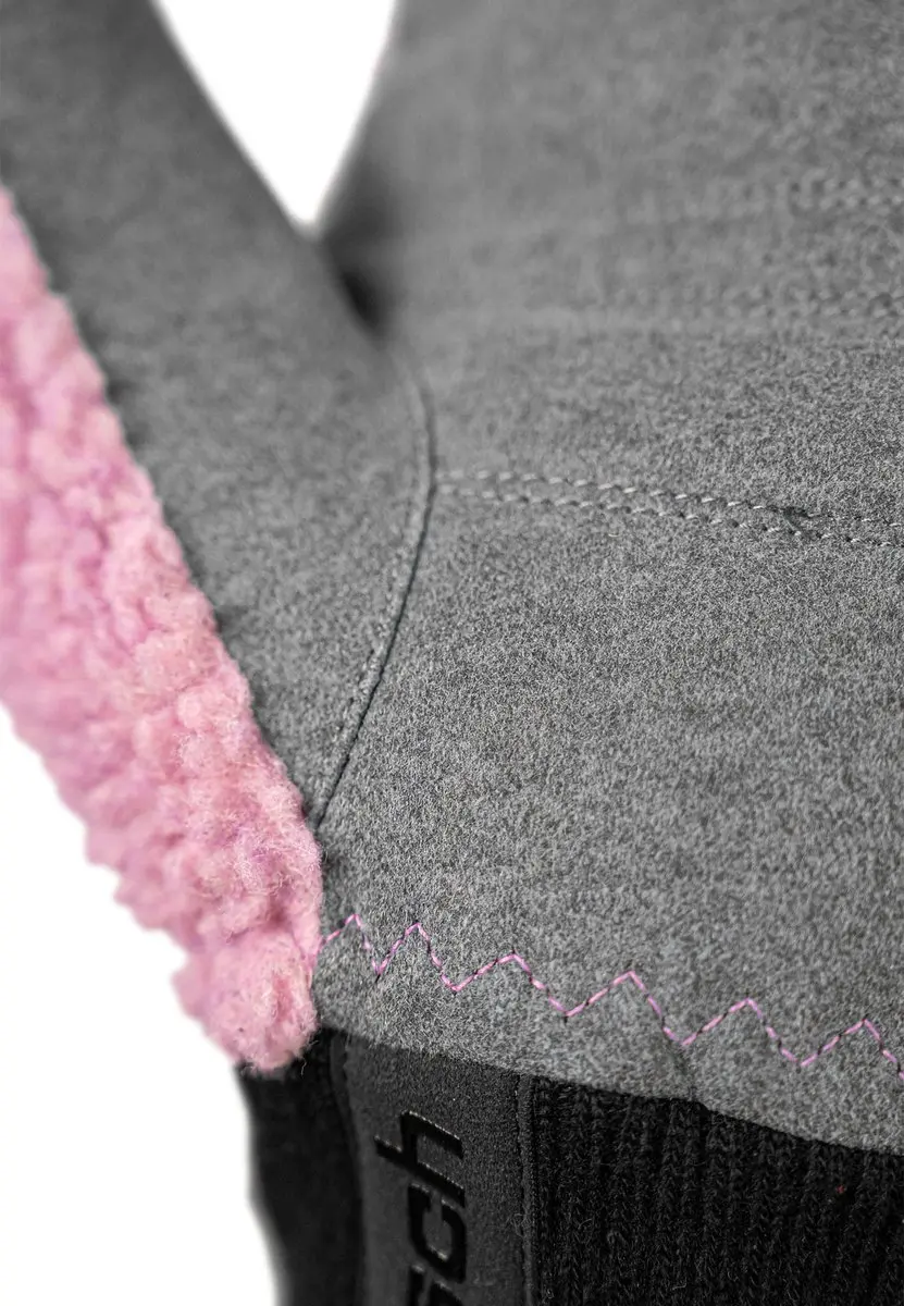 Reusch Fäustlinge Bob Mitten - 7 - Pink-grijs - afbeelding 6 van 6