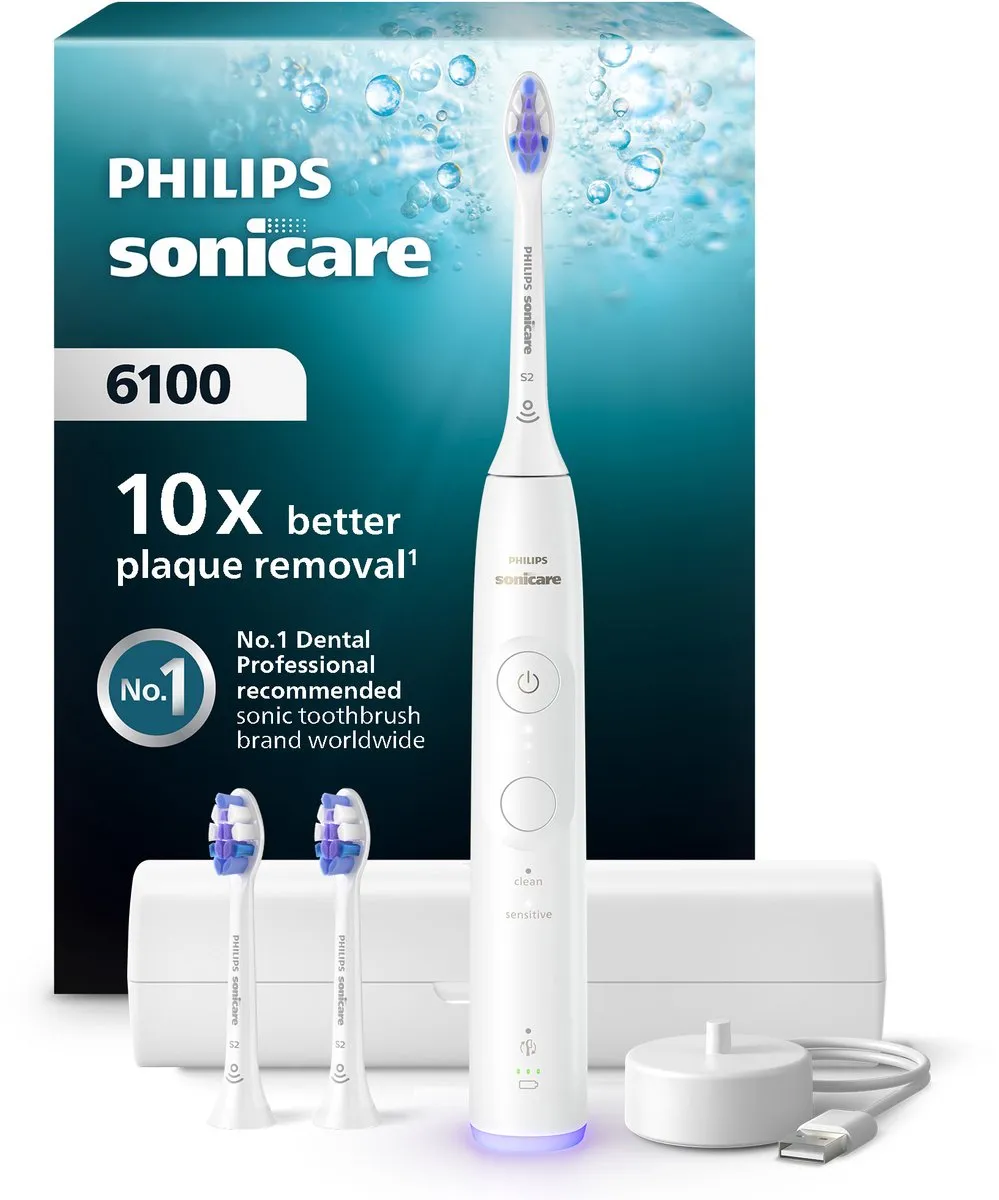 Philips Sonicare 6100 HX7400/02 Elektrische Tandenborstel