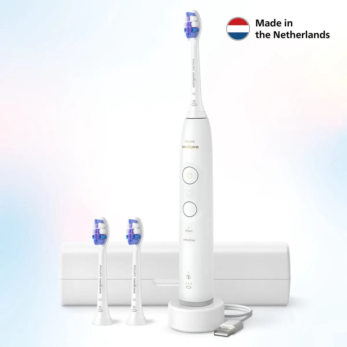 Philips Sonicare 6100 HX7400/02 Elektrische Tandenborstel - Wit
