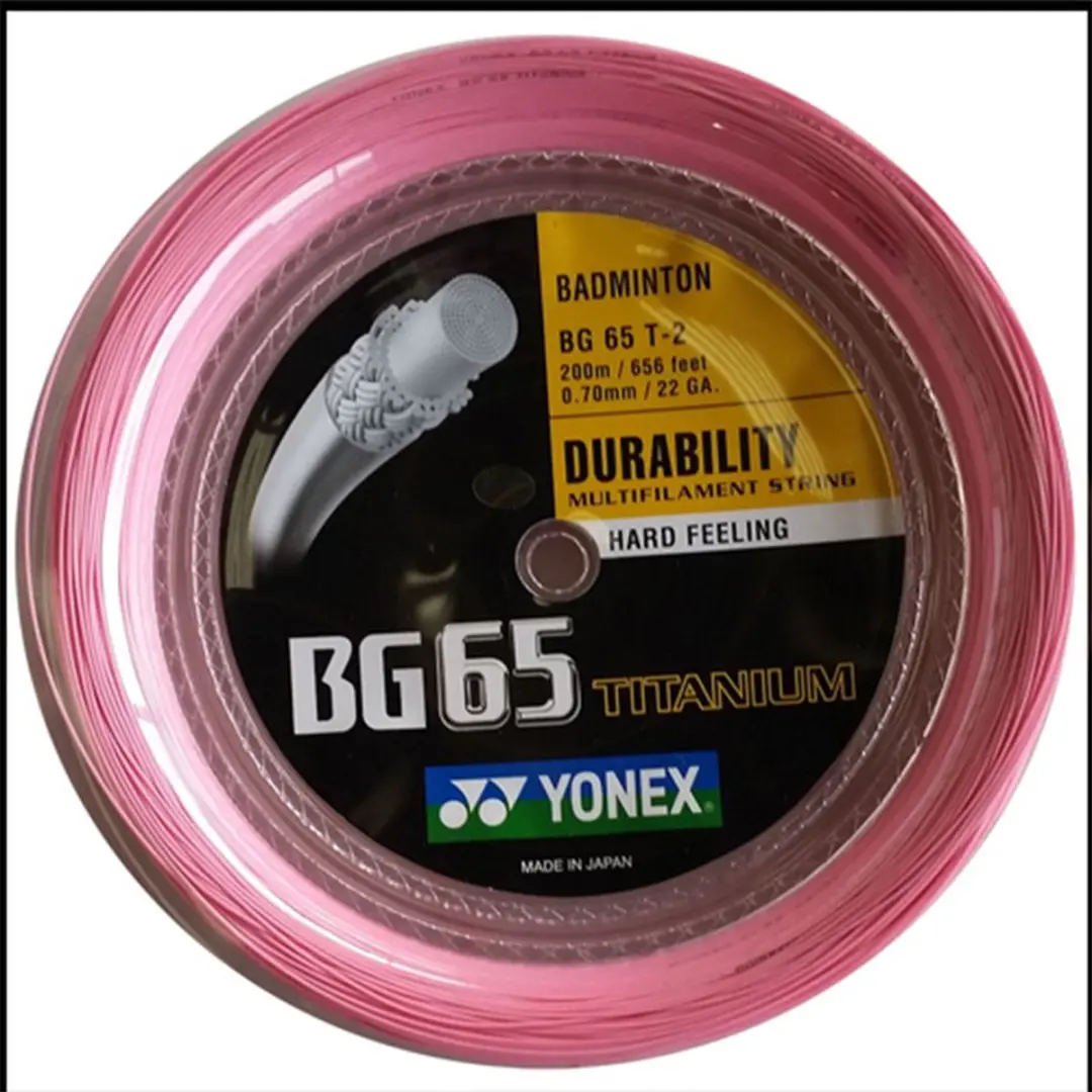 Yonex BG65 Titanium badmintonsnaar