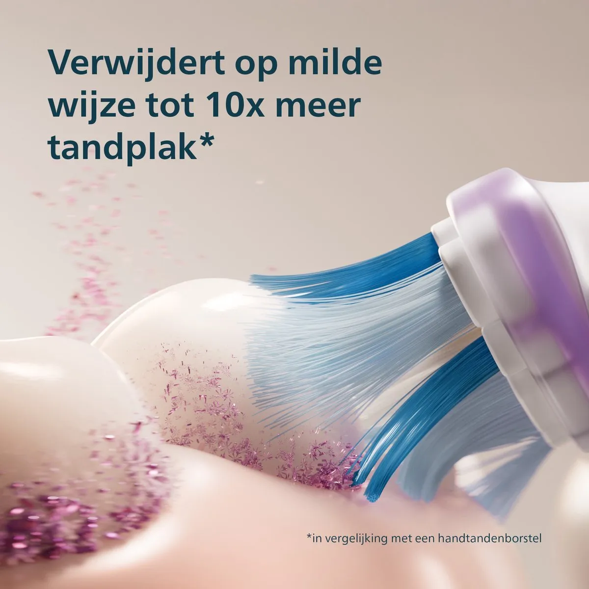 Philips Sonicare 7100 Series HX7429/02 Elektrische Tandenborstels - 2 Stuks - Wit/Zwart