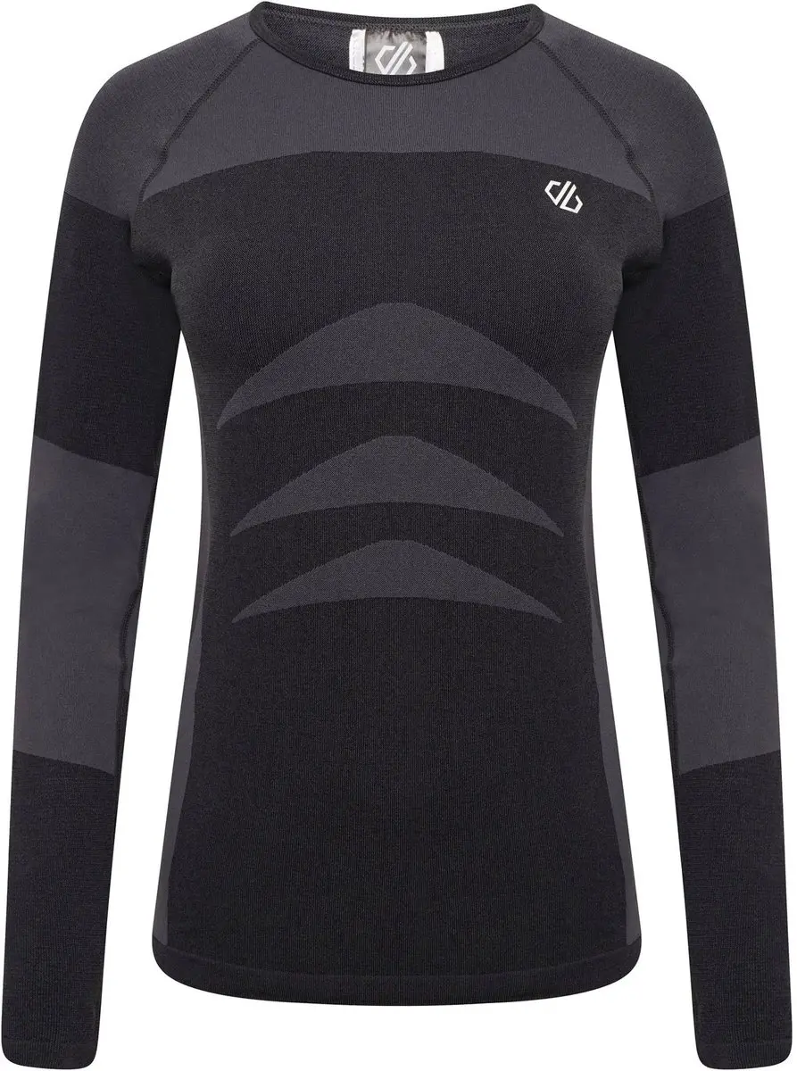 Dare 2b In the Zone III Thermo Shirt - XS - Zwart/donkergrijs