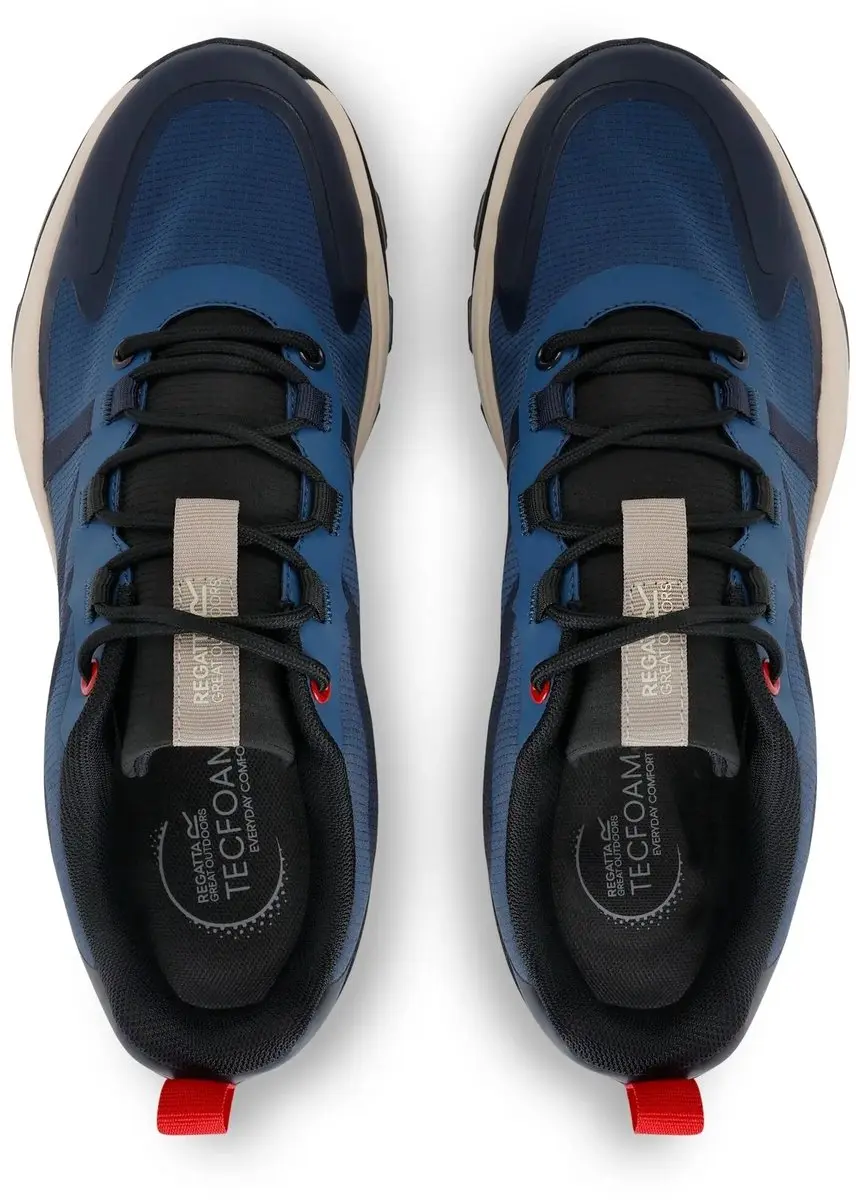 Regatta Leighton Trainers - 41 - Dark Denim/Poppy Red