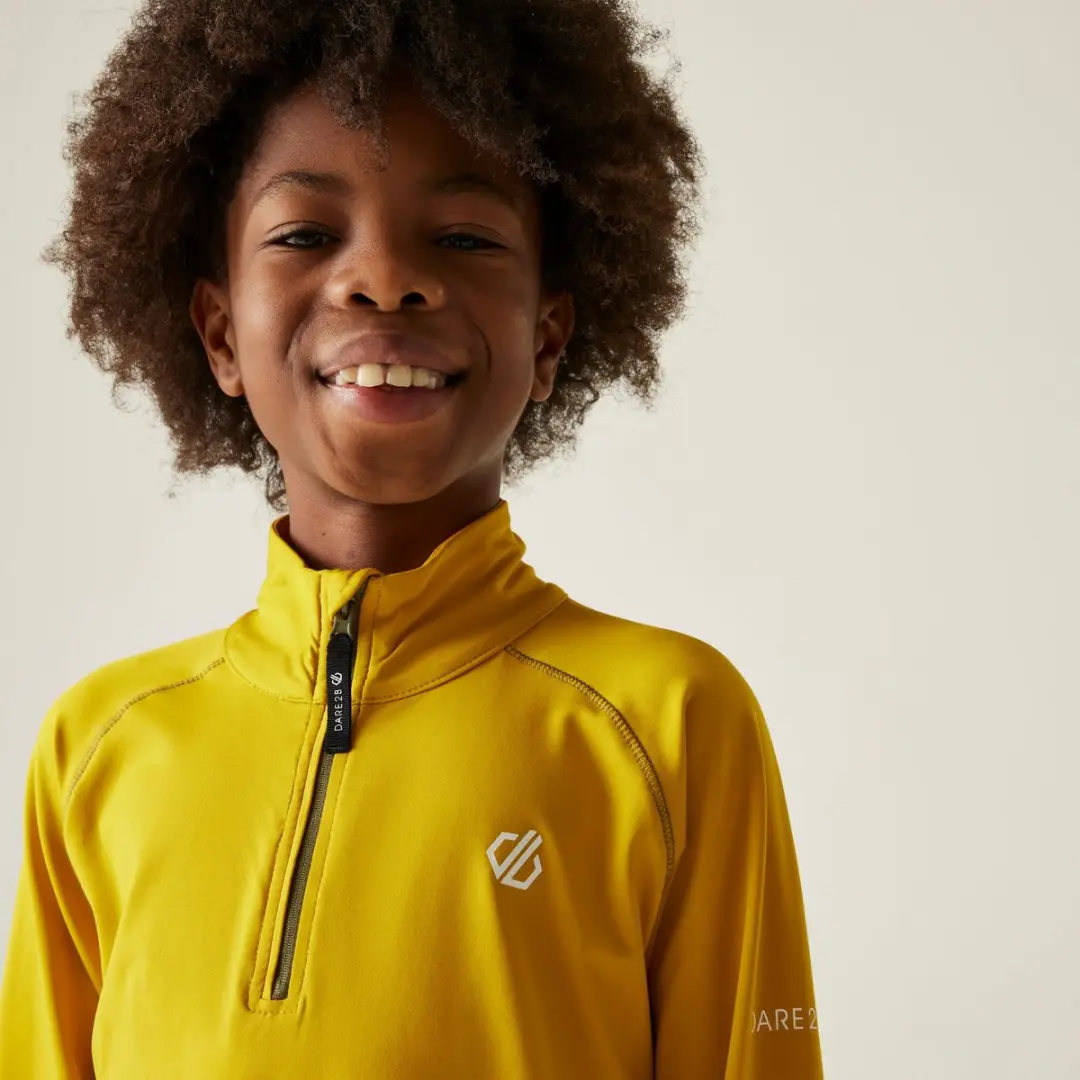 Dare 2b Consist II Core Stretch Fleece Skiën - Geel - afbeelding 6 van 6
