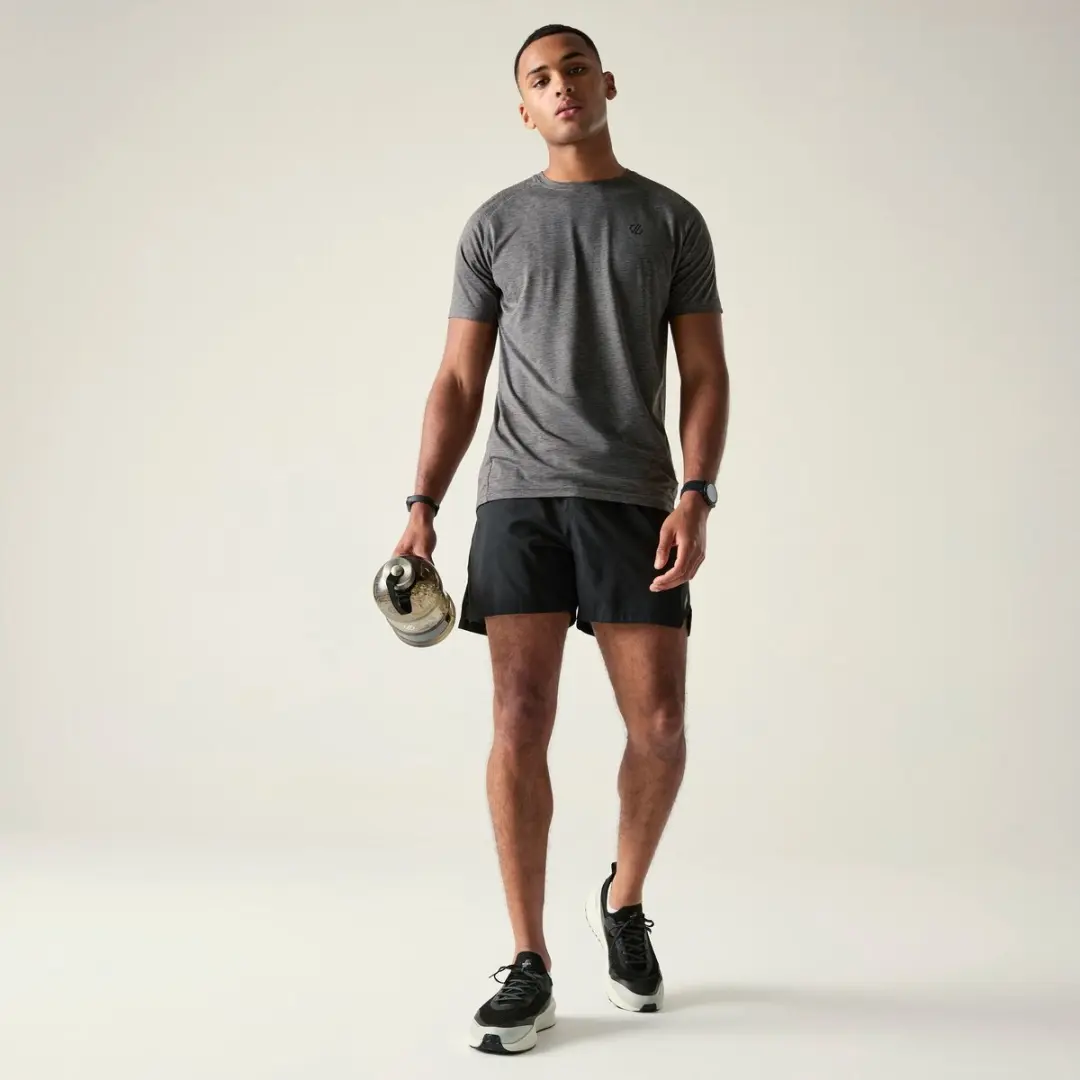 Dare 2b Persist Heren Sportshirt - M - Grijs - afbeelding 6 van 6