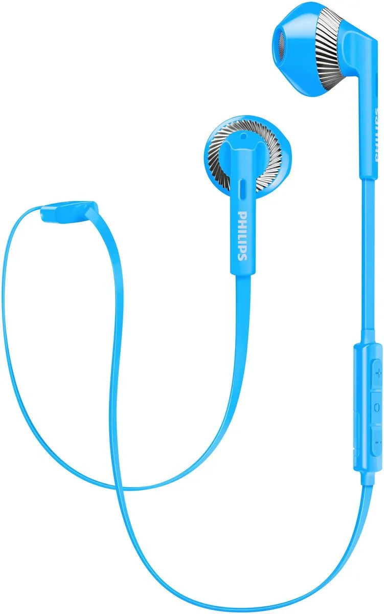 Philips Sound SHB5250 Bluetooth Headset - Blauw