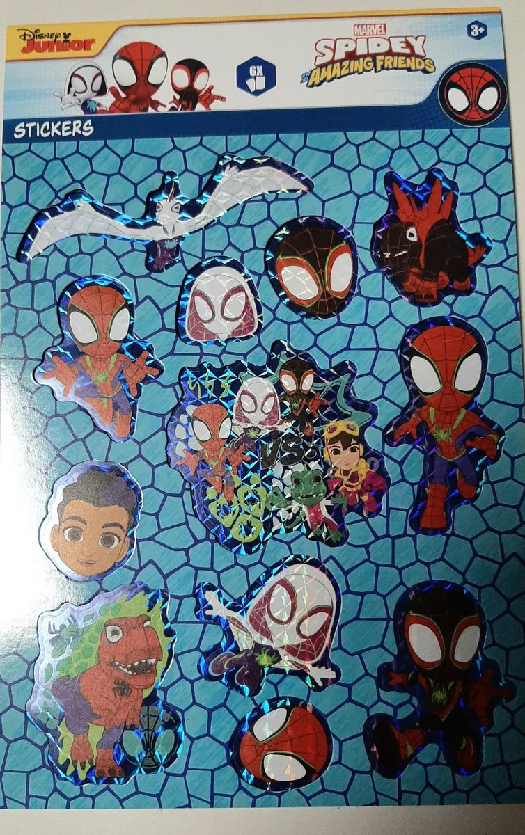 Marvel Spidey Amazing Friends Stickers