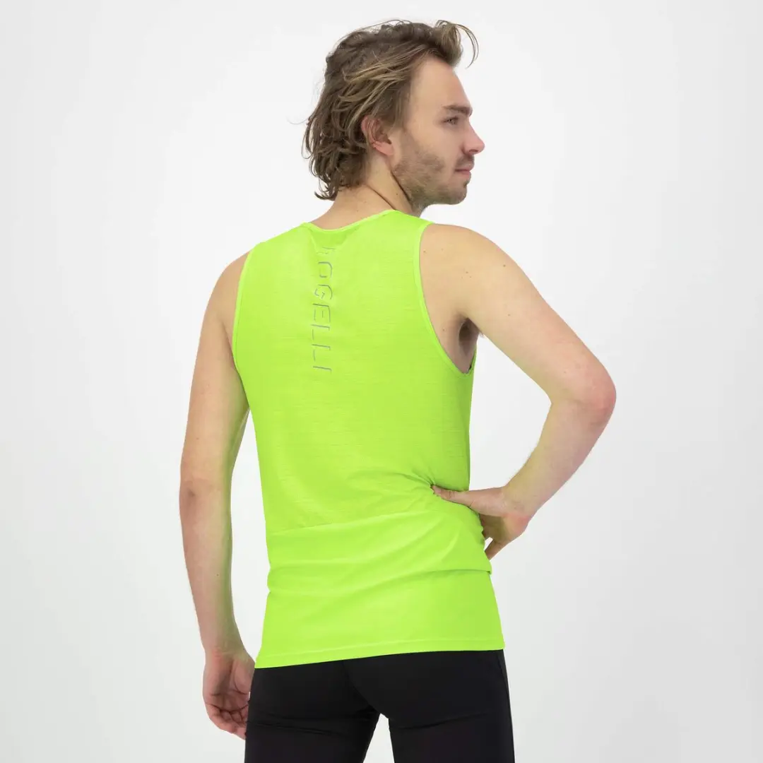 Rogelli Core Heren Hardloopsinglet ROG351348 - XXXL - Fluorgeel