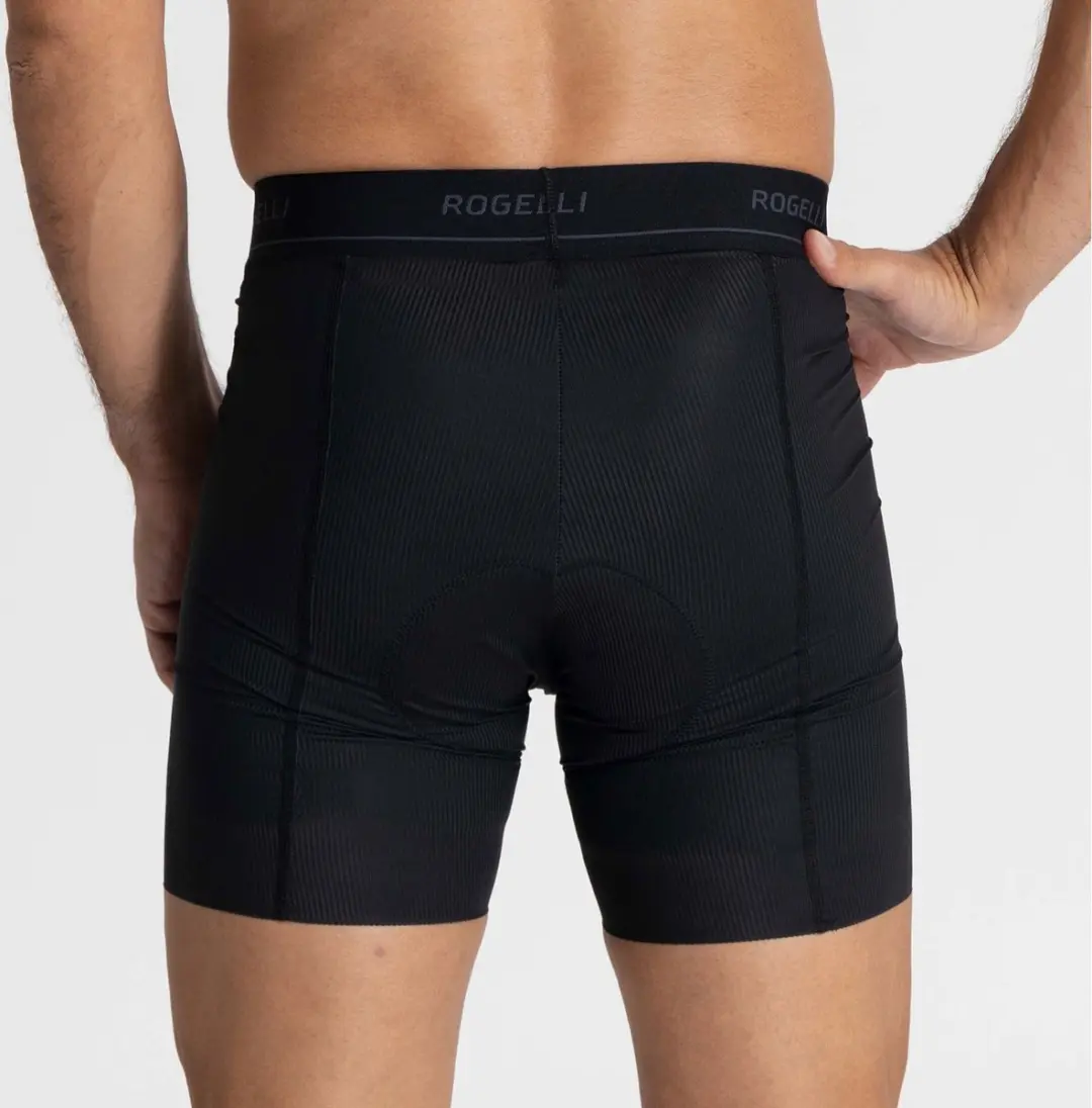 Rogelli Prime Heren Fietsonderbroek Boxer - XL - Zeem - Zwart