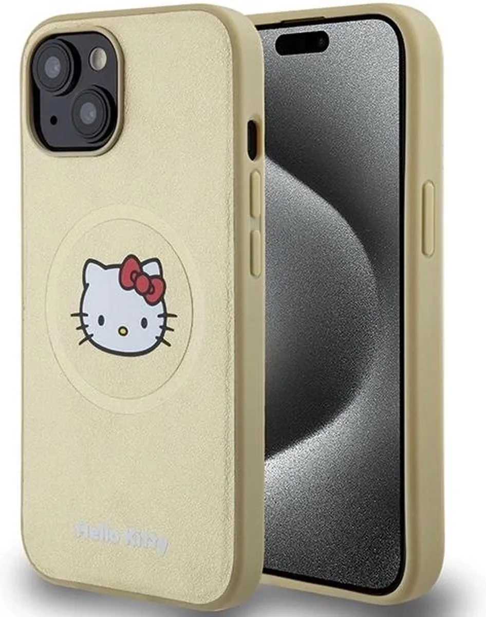Hello Kitty MagSafe Hoesje iPhone 14 - Goud