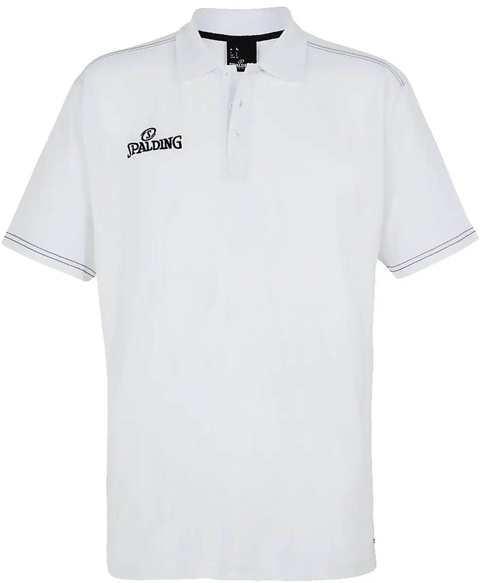 Spalding Polo Shirt Wit - S - afbeelding 5 van 6