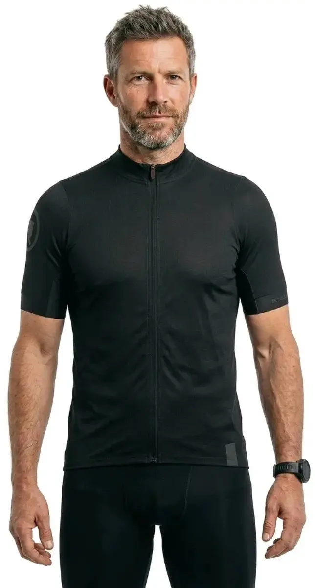 Endura FS260 Korte Mouw Wielertrui - XS - Zwart