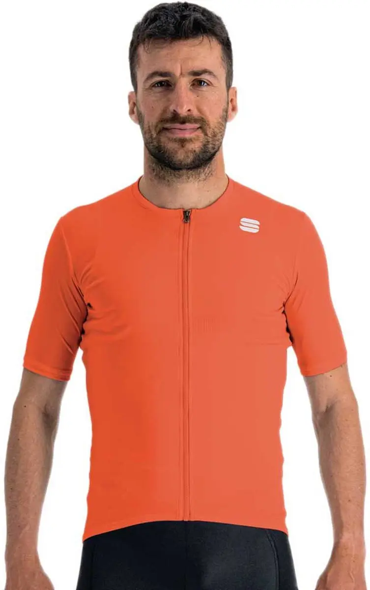 Sportful Fietsshirt Korte Mouwen Rood Heren