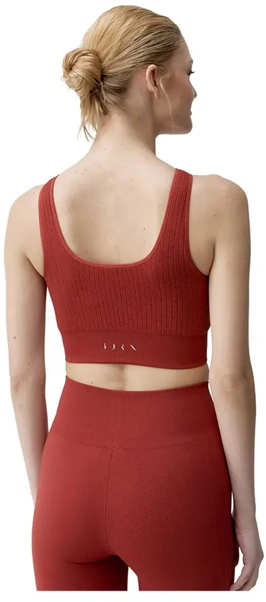 Born Living Yoga Zinara Seamless Korte Leggings - M - Rood