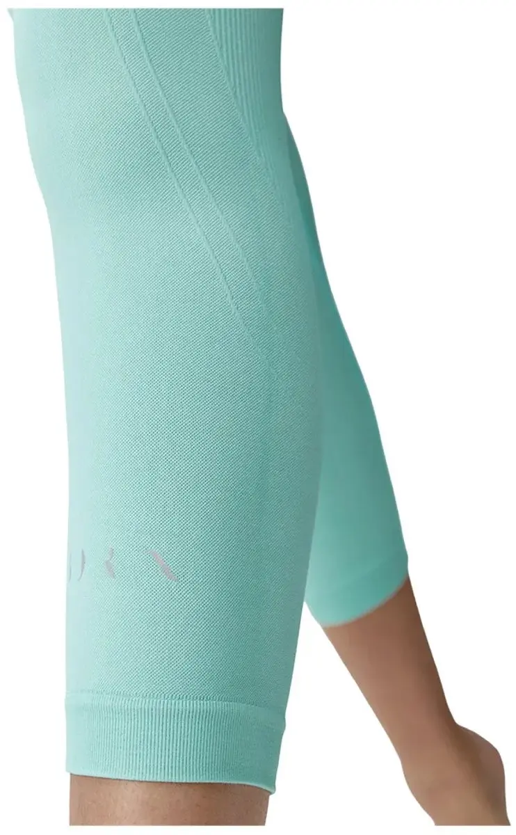 Born Living Yoga Eris Seamless 3/4 Leggings - S - Greece Blue
