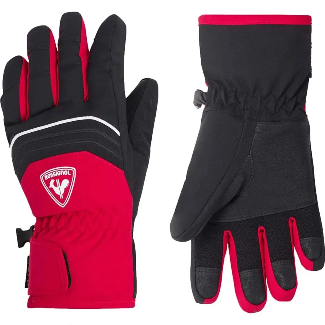 Rossignol Tech Impr G Junior Handschoenen - Rood - 12 jaar