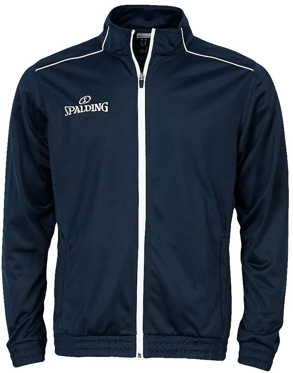Team Warm Up Jas Marineblauw/Wit