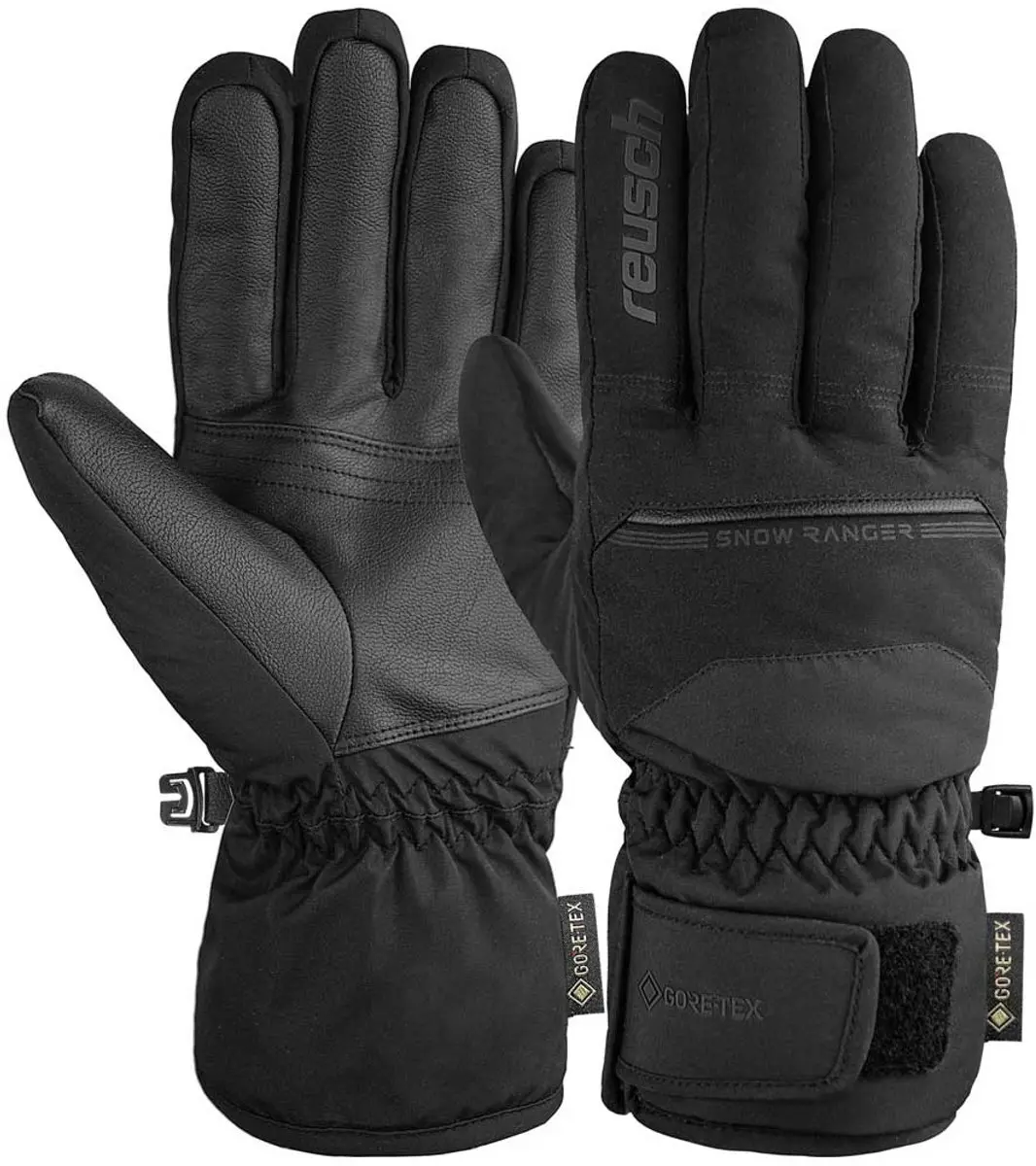 Reusch Snow Ranger GORE-TEX Handschoenen - Zwart-Wit - Maat 8 - afbeelding 6 van 6