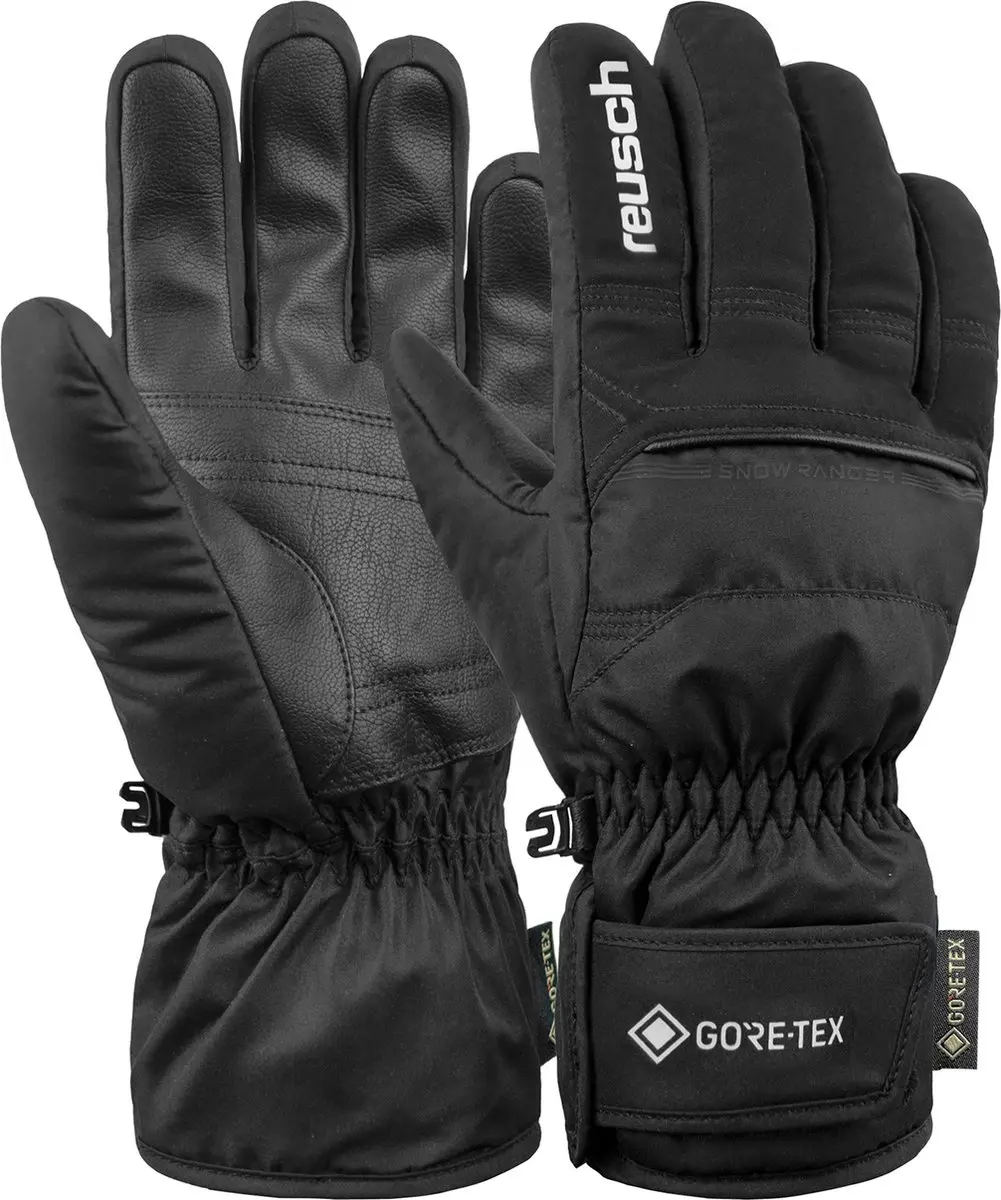 Reusch Snow Ranger GORE-TEX Handschoenen - Zwart-Wit - Maat 8