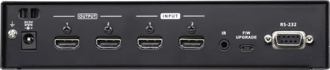 Aten VM0202H-AT-G HDMI Matrix 2x2 - 4.3W - Zwart - afbeelding 4 van 6