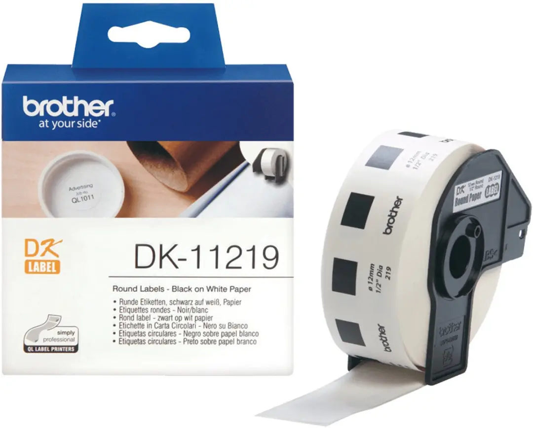 Brother DK11219 Labels - Wit - afbeelding 2 van 6