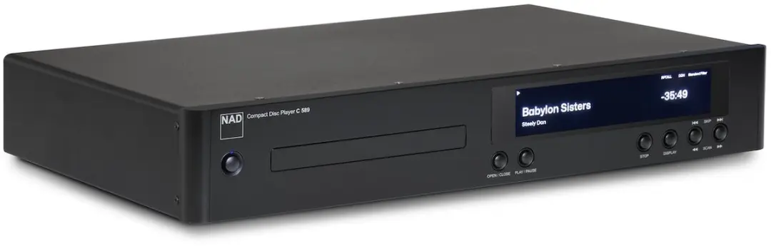NAD C589 CD-Speler - Zwart - afbeelding 3 van 3