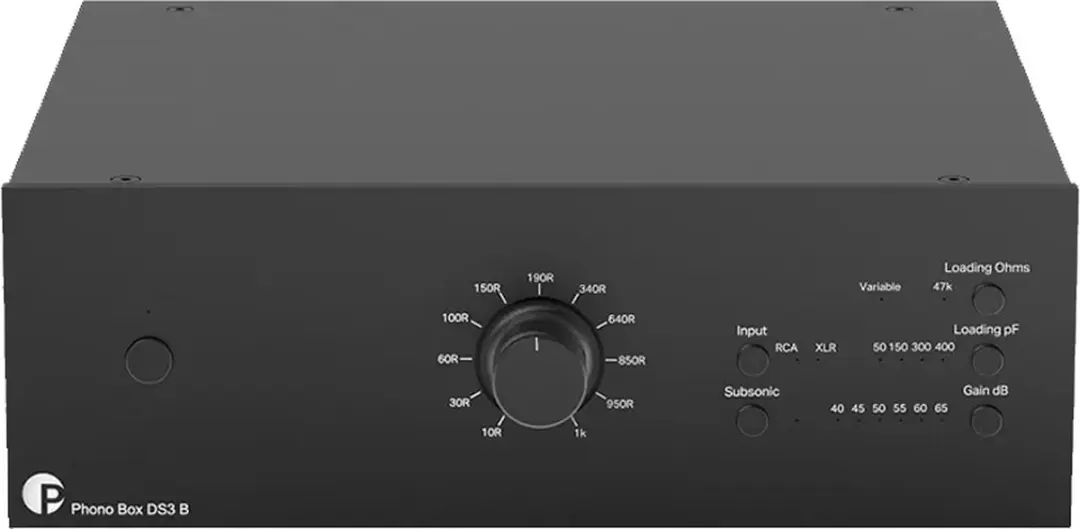 Pro-Ject Phono Box DS3 B zwart Phono voorversterker