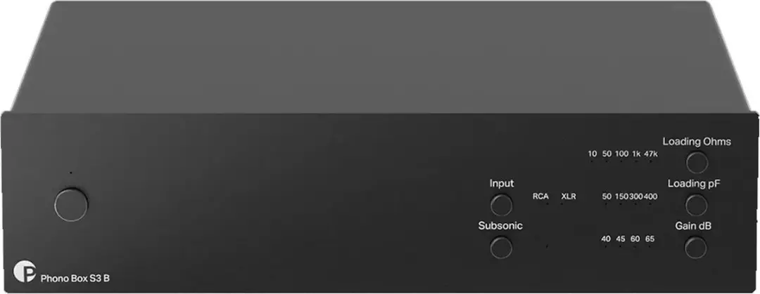 Pro-Ject Phono Box S3 B zwart Phono voorversterker