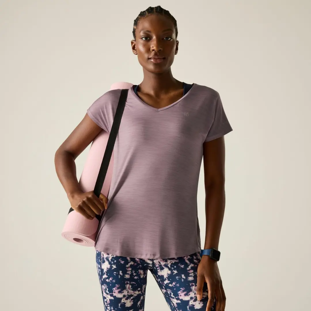 Dare 2b Vigilant Sportshirt Dames - Maat 44 - Roze