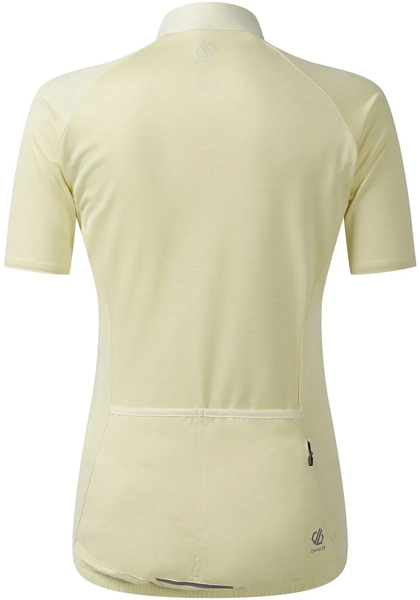 Dare 2b Pedal To-shirt Dames Fietstop - Maat 40 - Geel