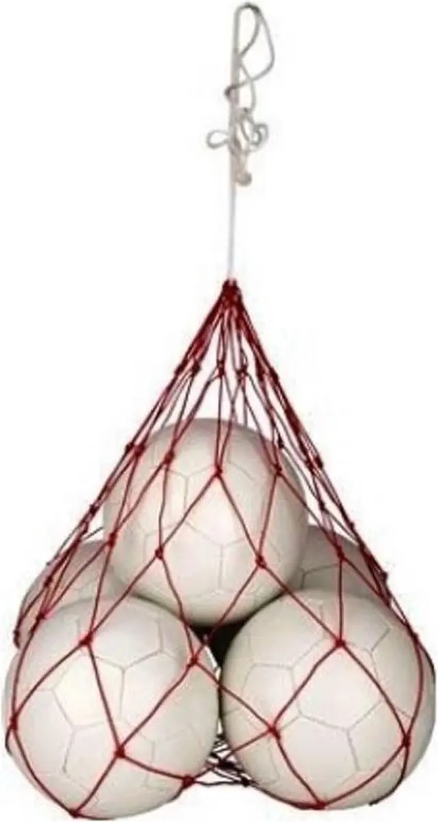 Avento Ballennet voor 2 Ballen - Kobalt/Geel - afbeelding 3 van 4