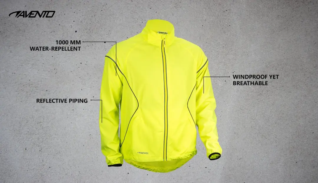 Avento Runningjack Unisex - Neon Geel/Zwart - XL - afbeelding 6 van 6
