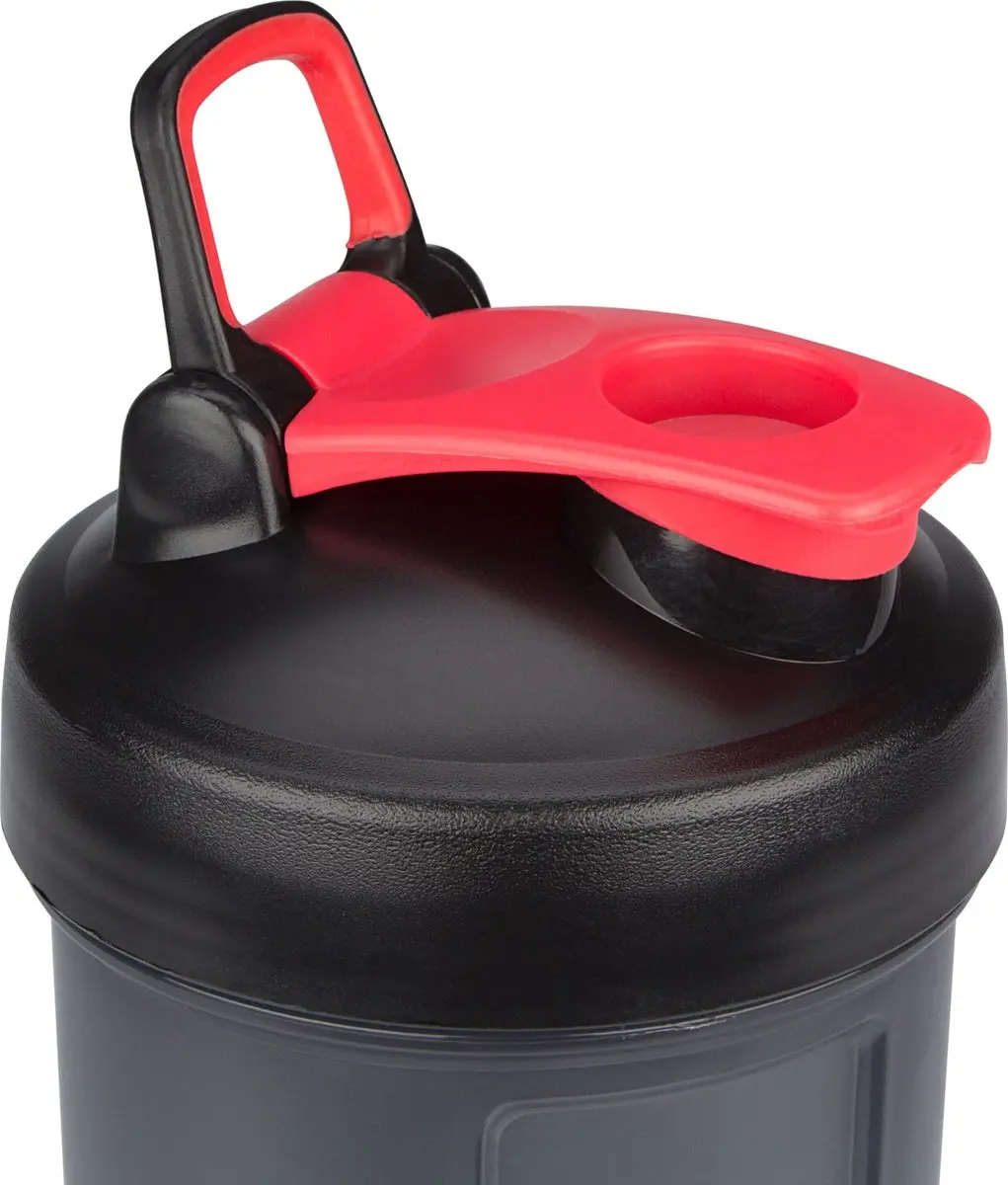 Avento Shakebeker 1L - Grijs/Rood