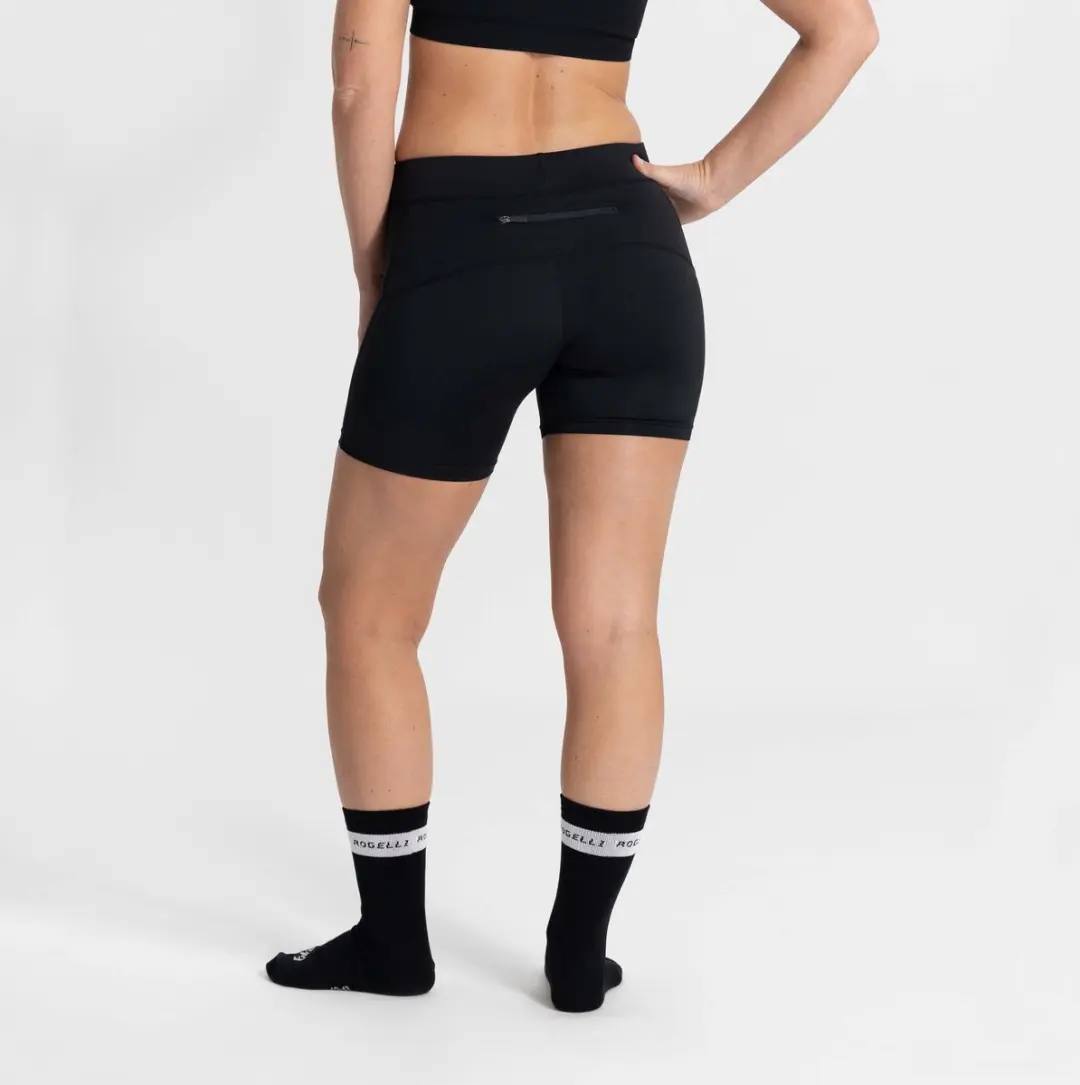 Rogelli Core Dames Korte Hardloopbroek 801-010 - XXL - Zwart - afbeelding 4 van 6