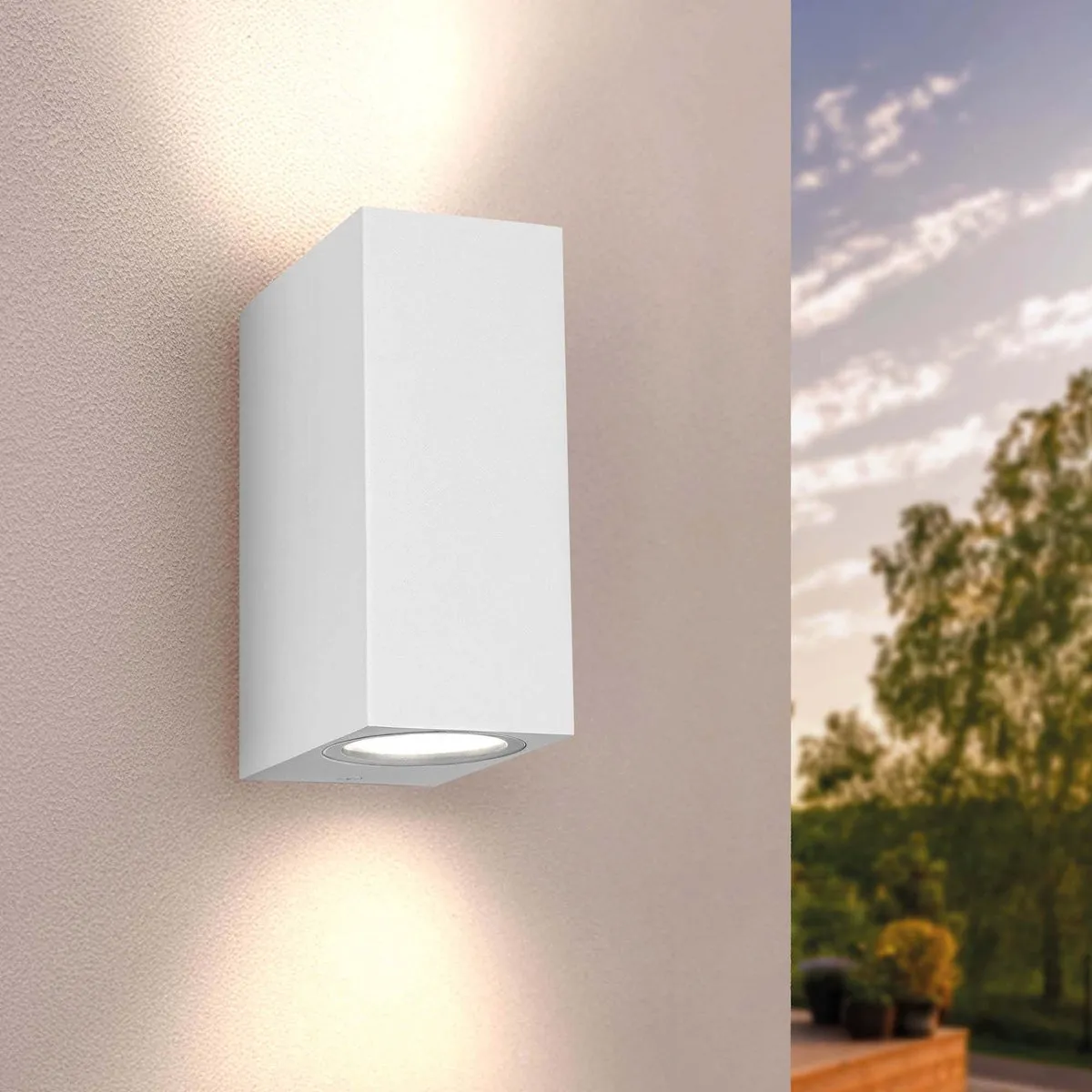 LEDVION Cube Wandlamp 2x0.5W 2700K