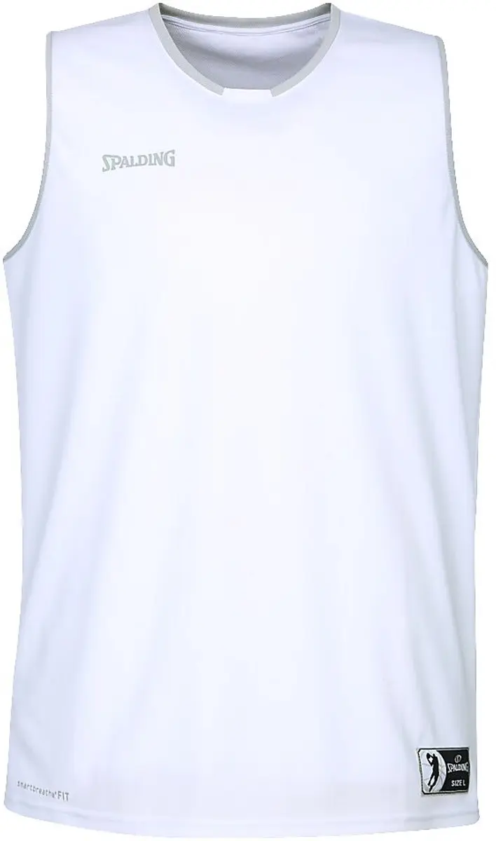 Move Tanktop Wit/Zilvergrijs