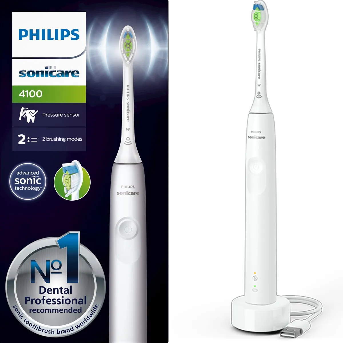 Philips Sonicare Series 4100 HX3681/33 Elektrische Tandenborstel