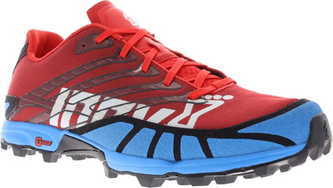 Inov-8 X-Talon 255 Dames Hardloopschoenen - Trail - Rood/Blauw - afbeelding 5 van 6