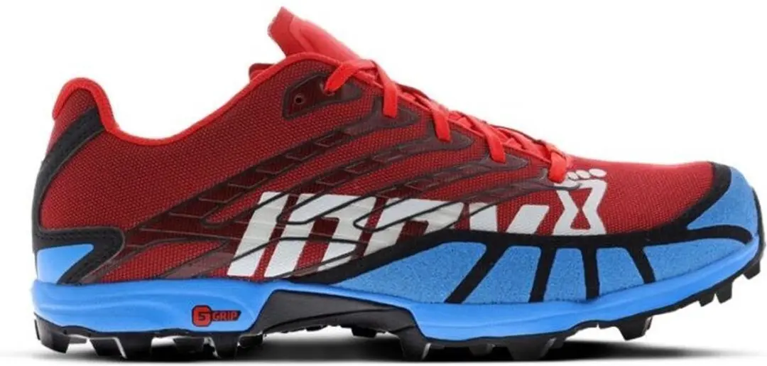 Inov-8 X-Talon 255 Dames Hardloopschoenen - Trail - Rood/Blauw - afbeelding 2 van 6