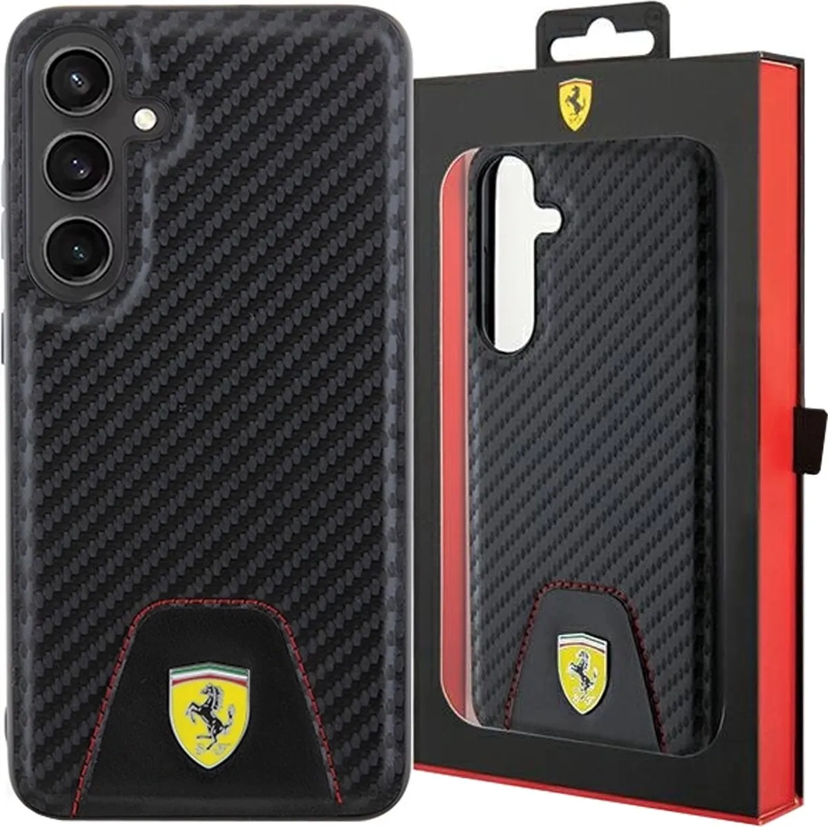 Ferrari Backcase Hoesje Samsung Galaxy S24+