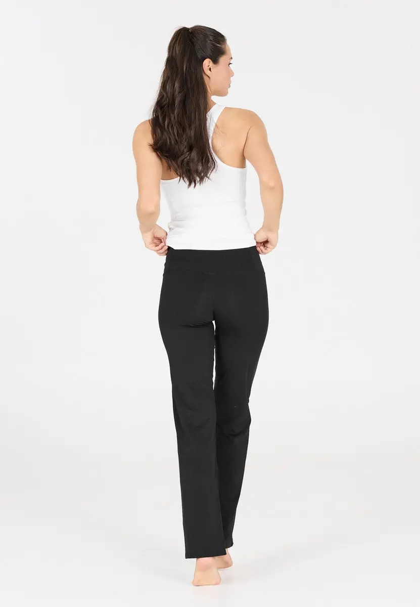 Athlecia Metis W Gym Pants Jazzbroek Dames - Zwart/Wit - 36 - afbeelding 6 van 6